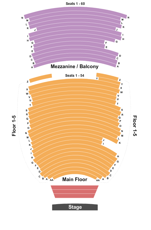 Morrison Center For The Performing Arts Les Miserables Seating Chart